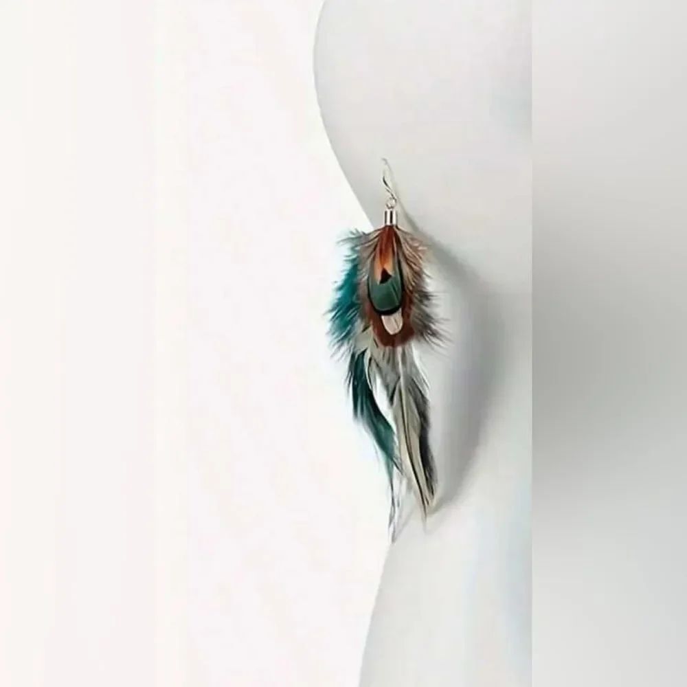 Boho Feather Earrings #1912
